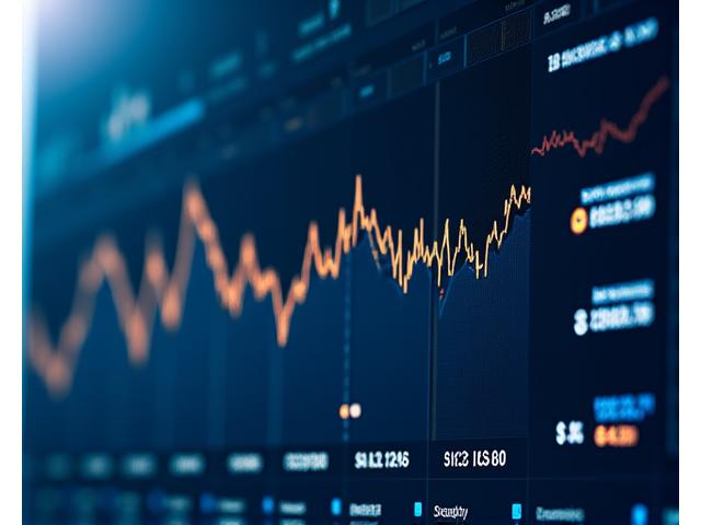 Gráficos de finanzas que muestran la correlación entre los precios de los productos básicos y los valores de las monedas, con iconos de petróleo, minerales y cosechas.